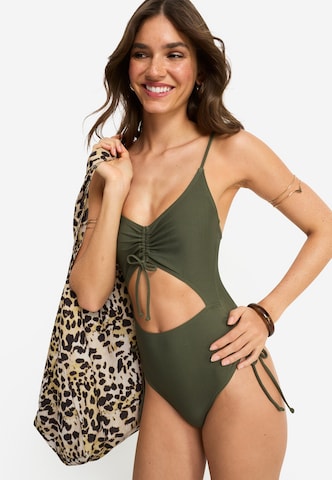 LSCN by LASCANA - Fato de banho em verde