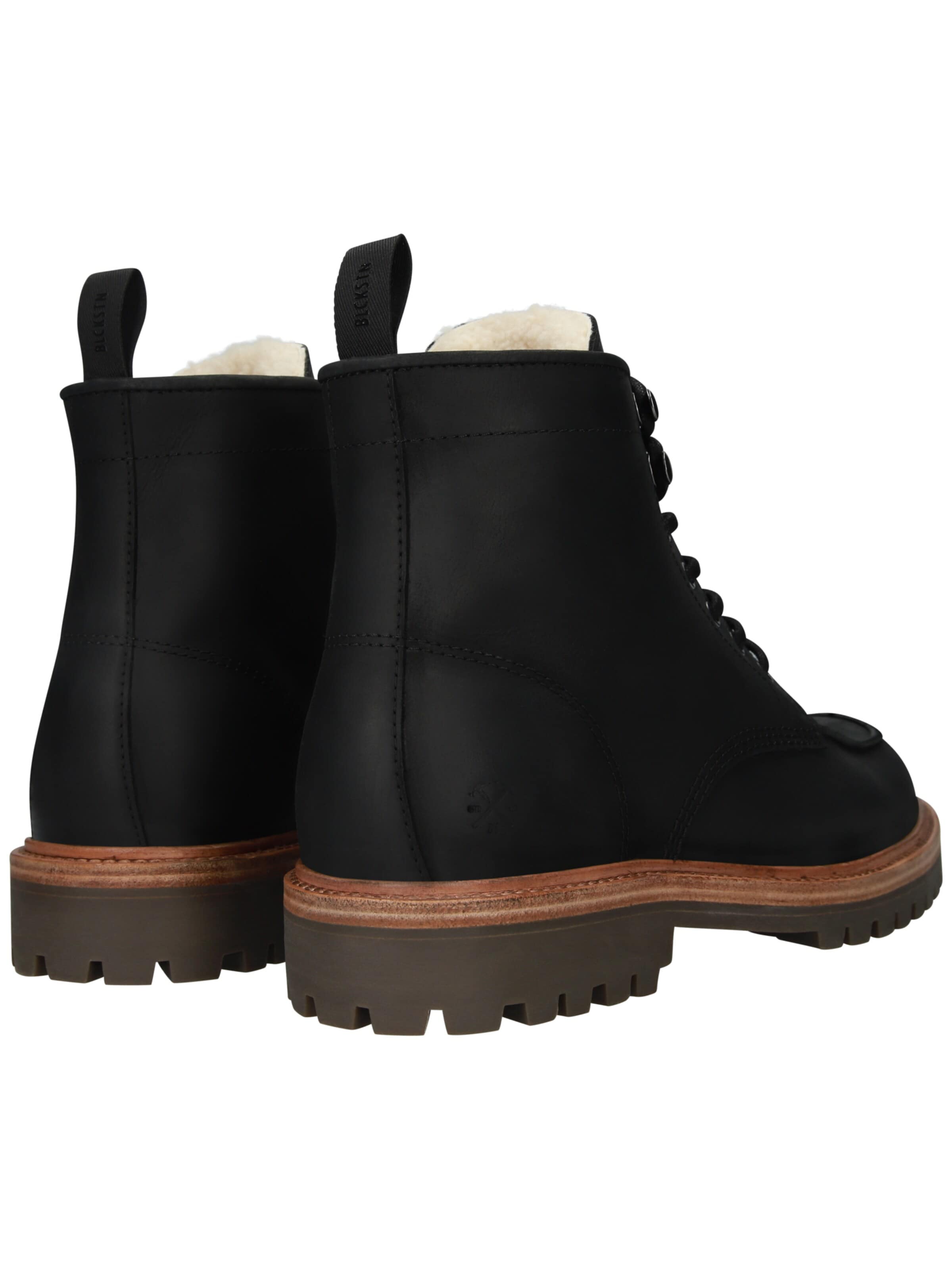 BLACKSTONE Lace-up boots 'GASTOWN REDFORD' in Black