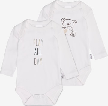 LILIPUT Romper/Bodysuit 'Play all day' in White: front