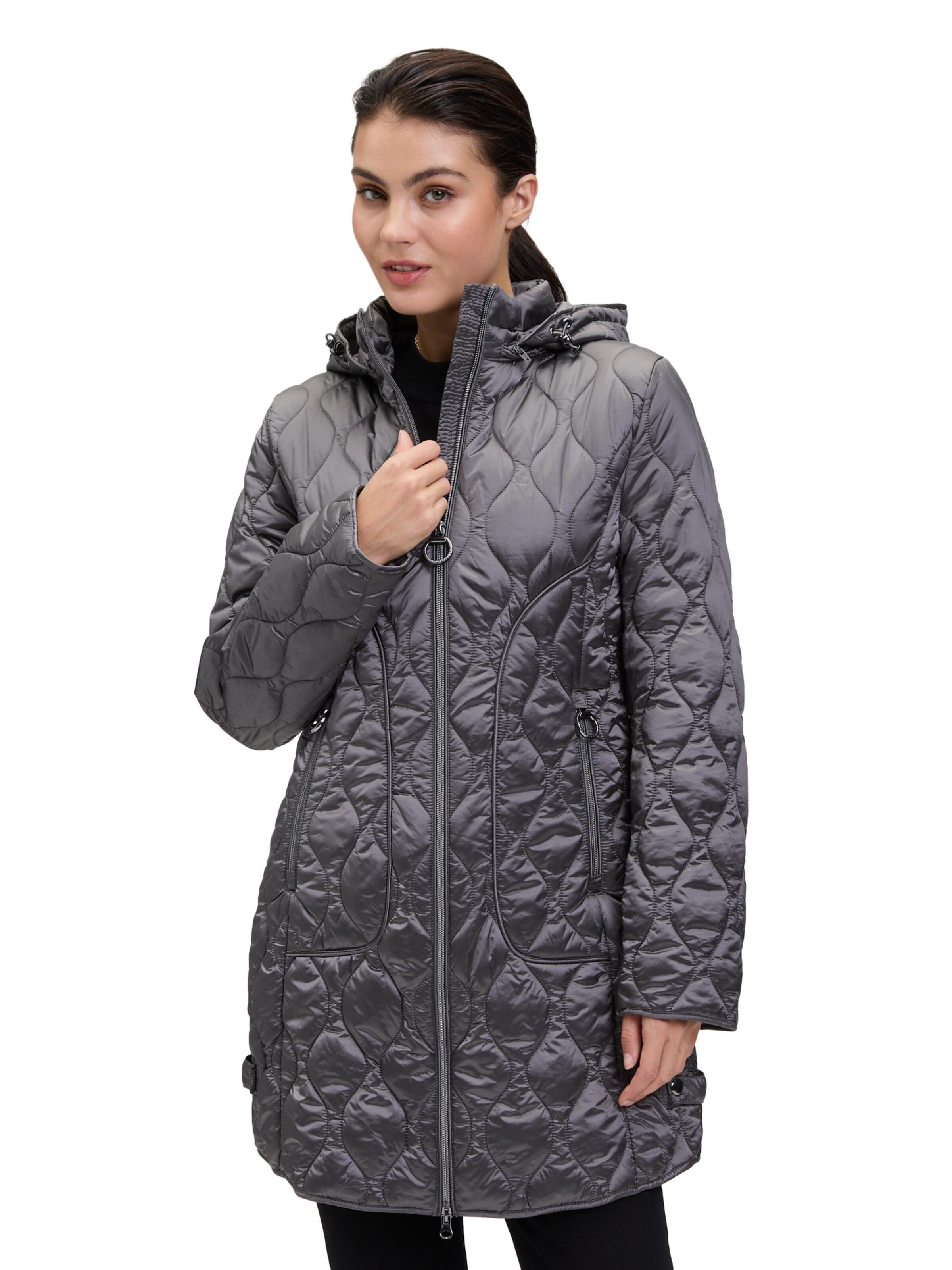Veste outdoor Betty Barclay en noir : devant