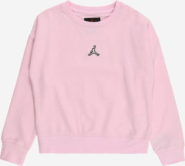 Jordan Sweatshirt 'ESSENTIALS CREW' in Pink: front