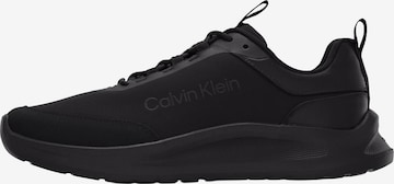 Calvin Klein Sneakers laag 'ESS' in Zwart: voorkant