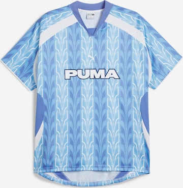 PUMA - Camisola de futebol em azul: frente