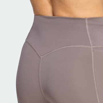 Skinny Pantaloni sportivi 'Optime' di ADIDAS PERFORMANCE in grigio
