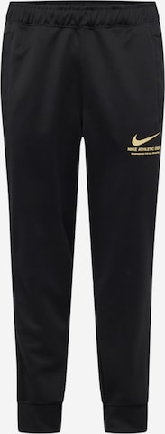 Nike Sportswear Ozke Hlače | črna barva: sprednja stran