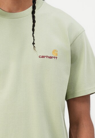 Carhartt WIP Paita 'American Script' värissä vihreä