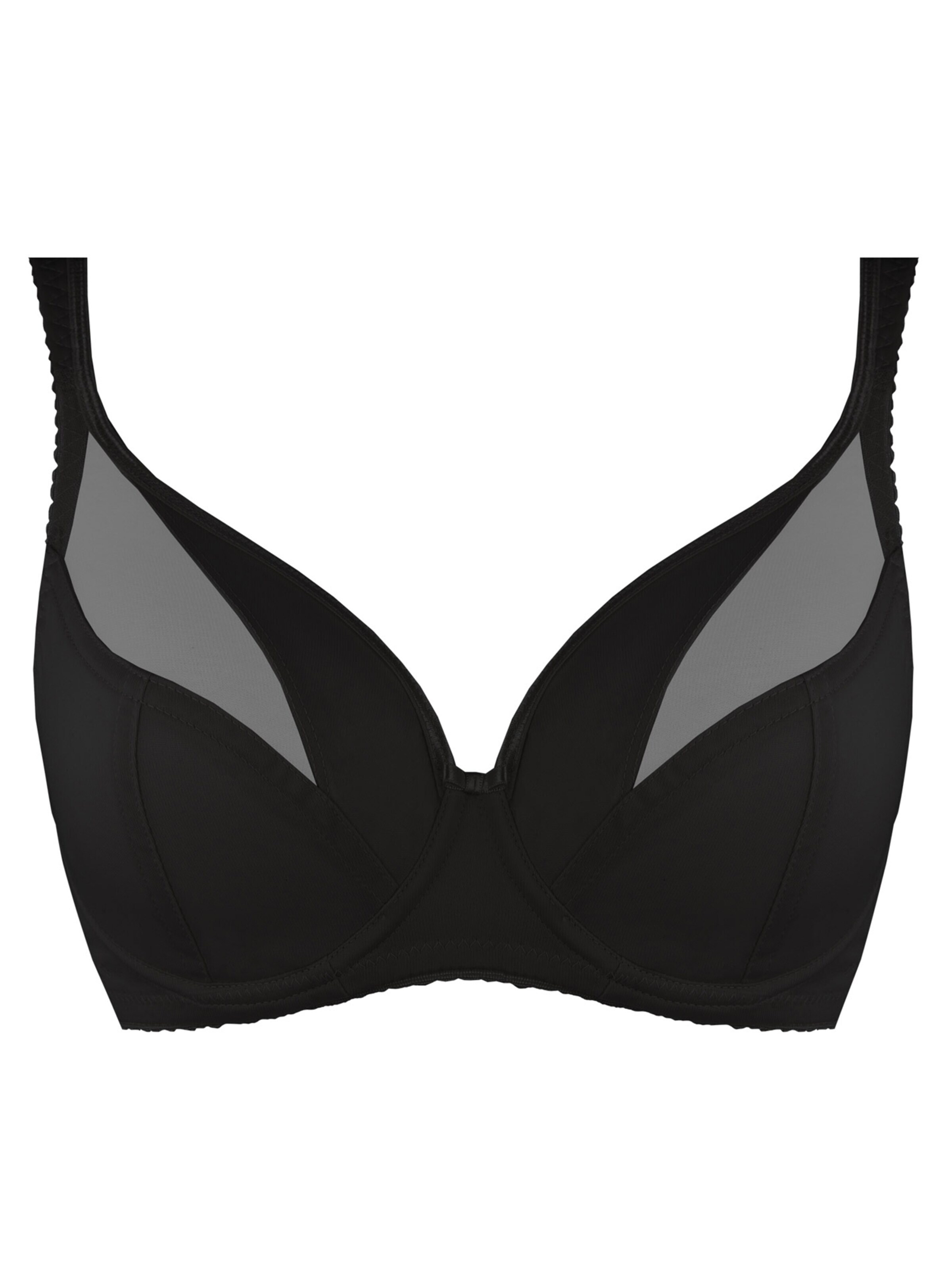 Unikat Bra 'Mira' in Black: front