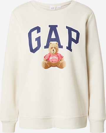 GAPSweater majica - bež boja: prednji dio
