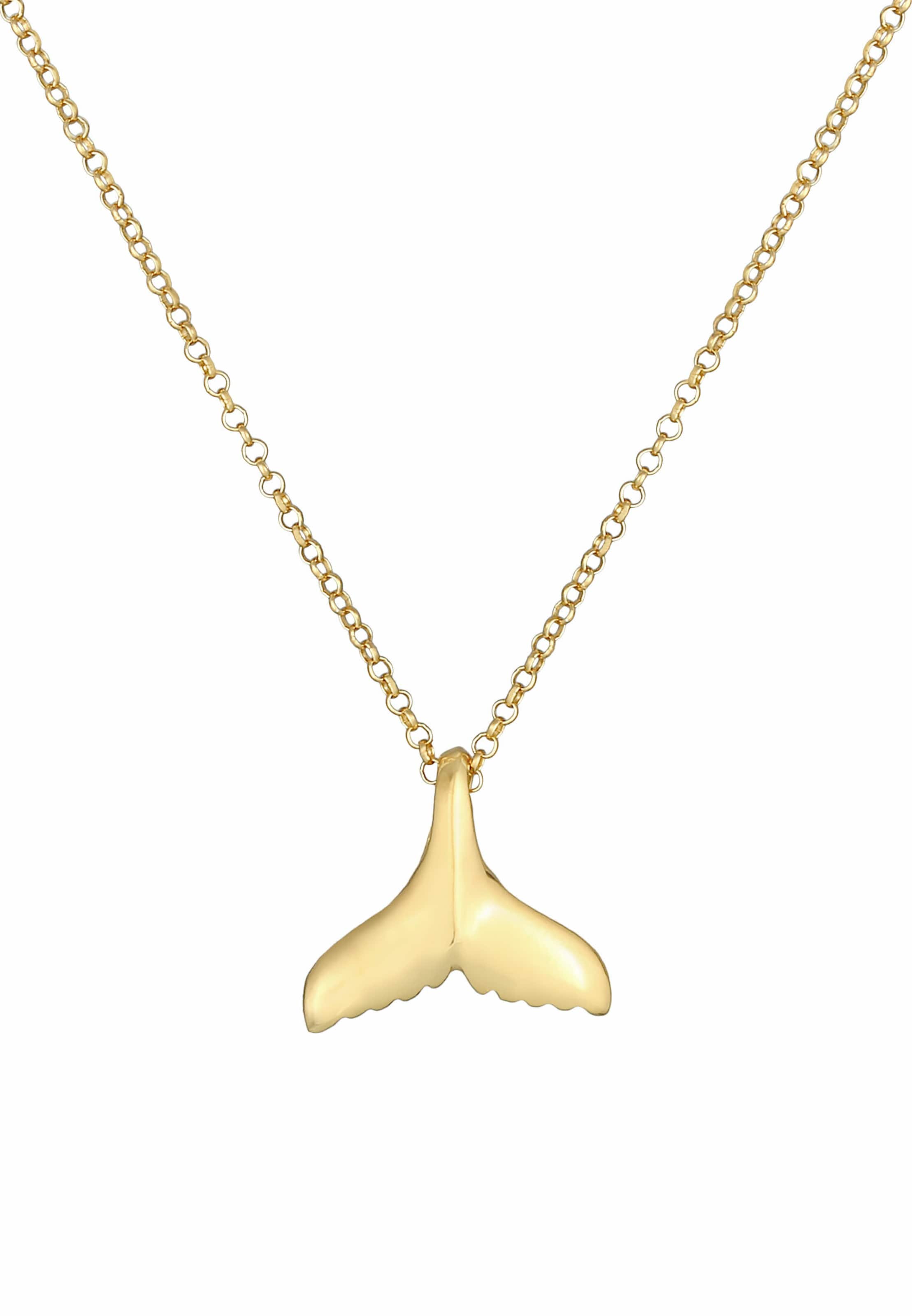 ELLI Necklace in Gold: front