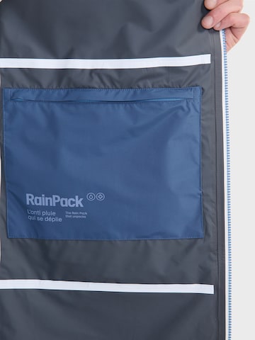 AIGLE Functionele jas 'Rainpack 90' in Blauw: voorkant