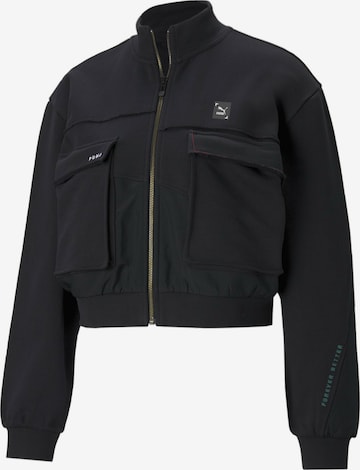 Veste mi-saison 'RE.GEN' PUMA en noir : devant