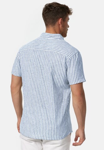 INDICODE JEANS Regular fit Overhemd ' Bravida ' in Blauw