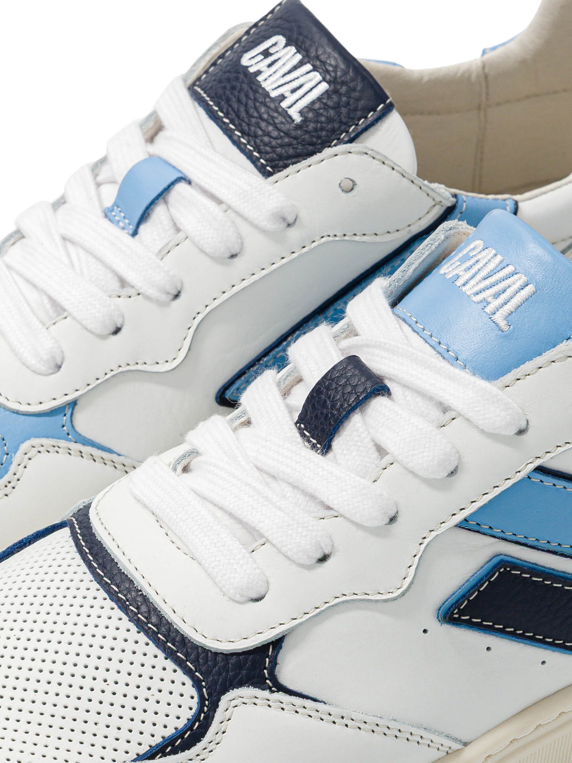 Caval - Sapato com atacadores ' FLOW ' em azul