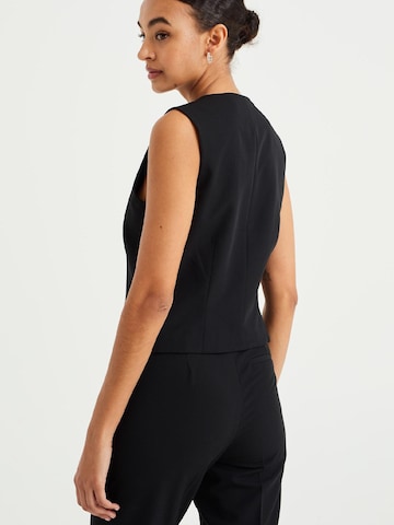 WE Fashion - Chaleco para traje en negro