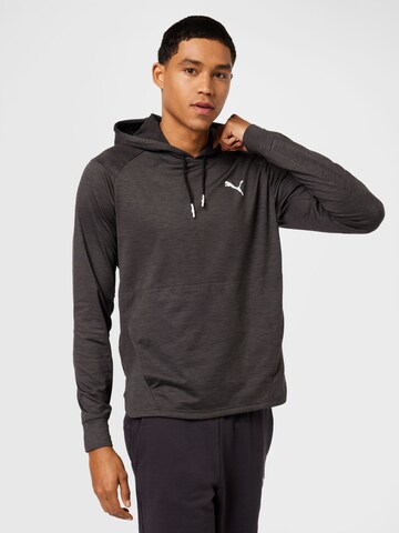 PUMA Sportsweatshirt i svart: forside