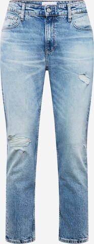 Calvin Klein Jeans Loosefit Jeans i blå: forside