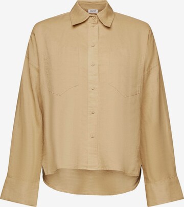 ESPRIT Bluse in Beige: predná strana