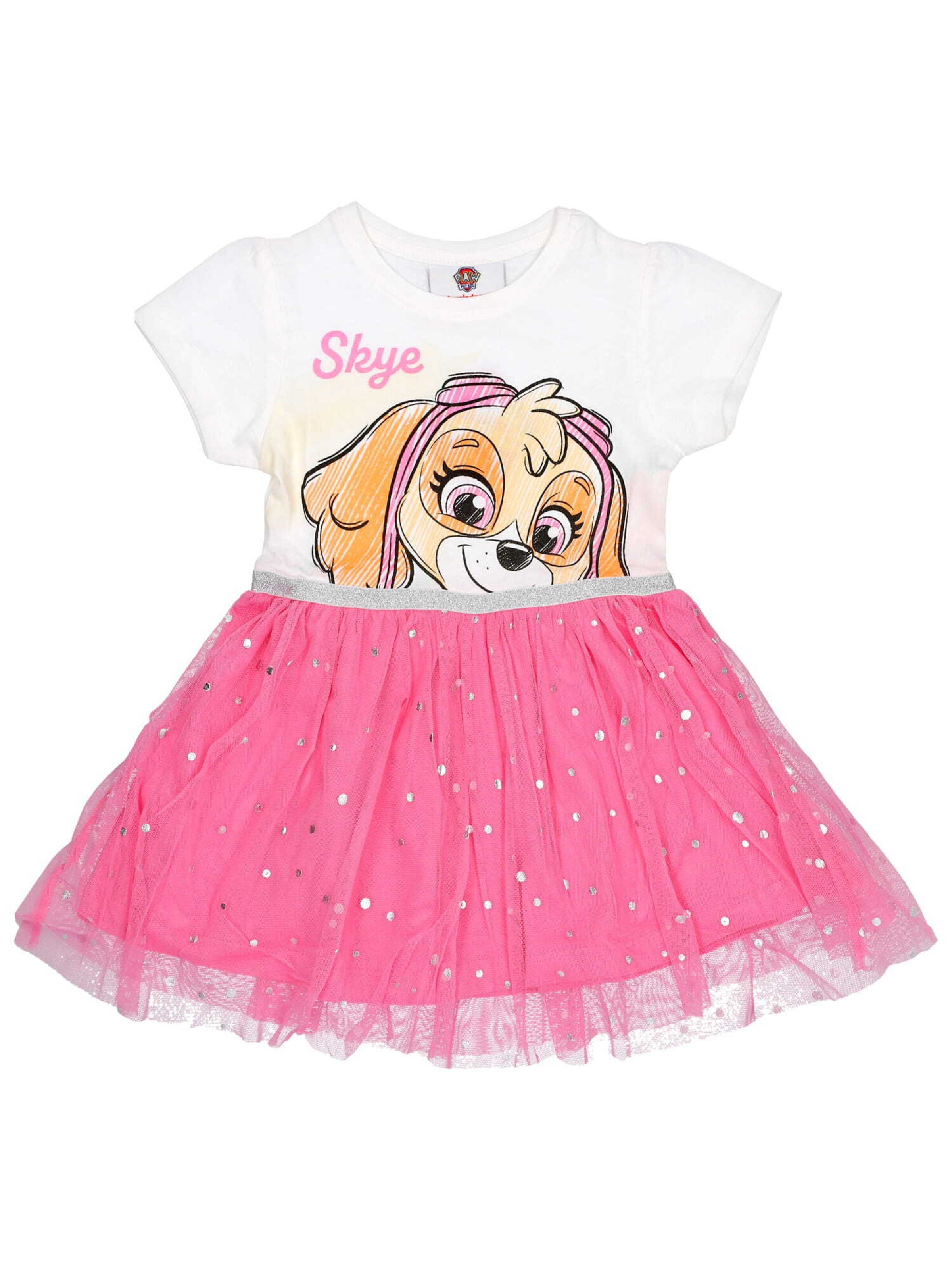 Abito 'Skye' di PAW Patrol in rosa: frontale