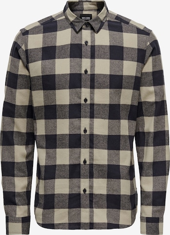 Chemise 'ONSGudmund' Only & Sons en bleu : devant