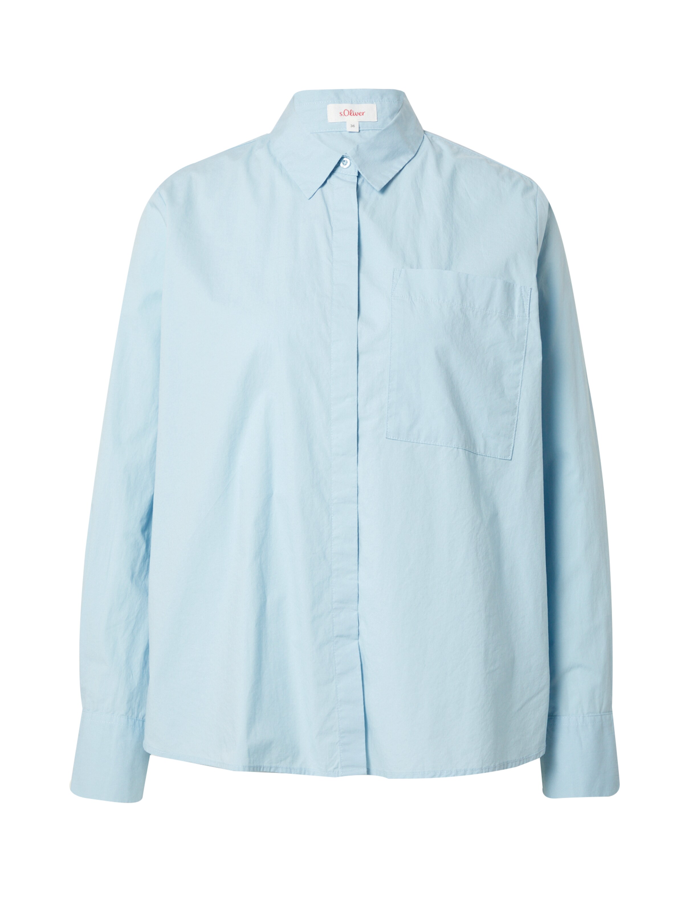 s.Oliver Bluse in Blau: Vorderseite