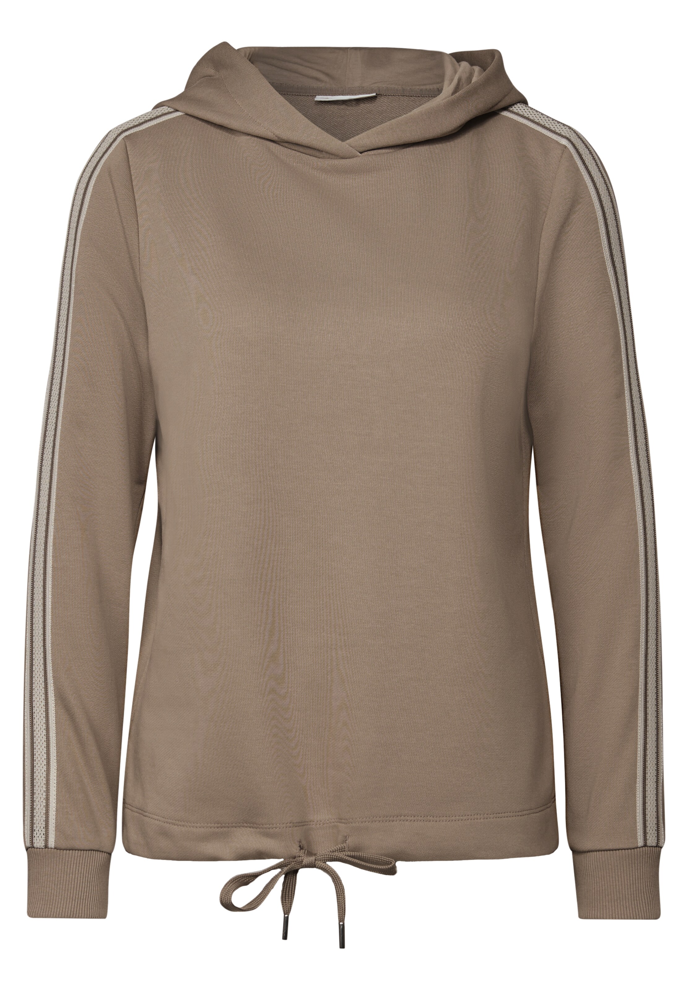 STREET ONE Sweatshirt in Braun: Vorderseite