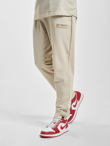ELLESSE Tapered Hose 'Corperchiata' in Beige