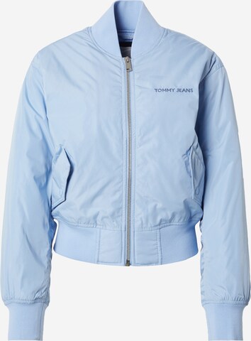 Tommy Jeans Tussenjas 'CLASSICS' in Blauw: voorkant