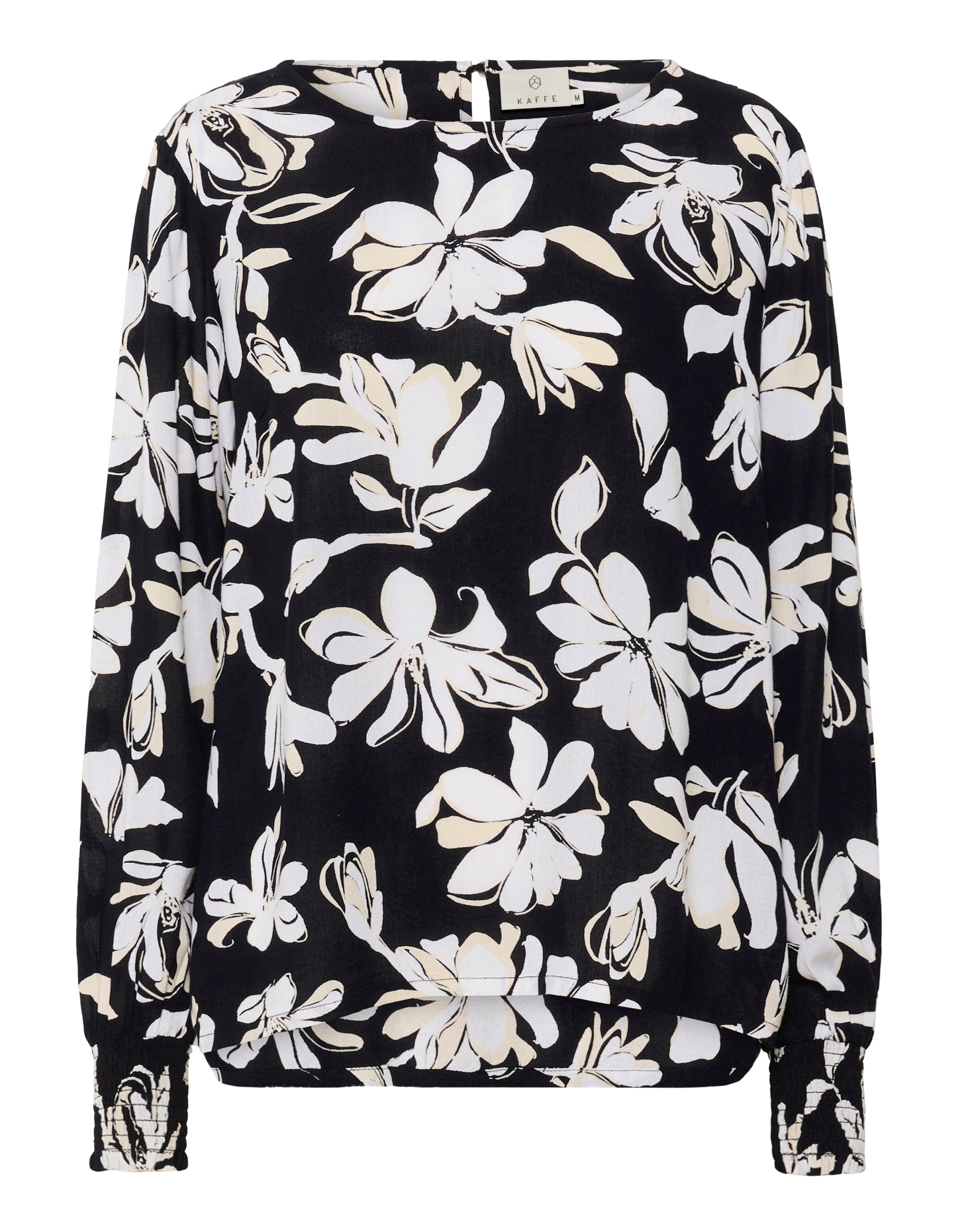 Kaffe Blouse 'BPebba' in Zwart: voorkant