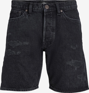 JACK & JONES Regular Jeans 'Chris' in Zwart: voorkant