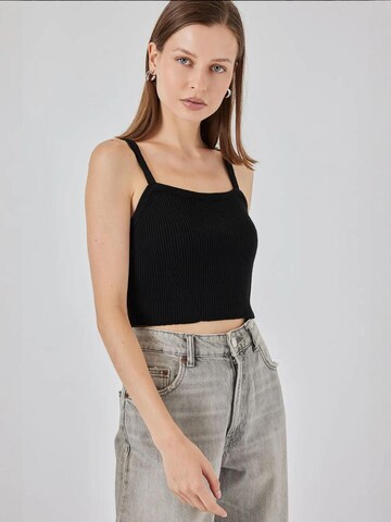 Bigdart - Top de malha em preto