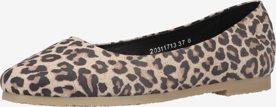 MAHONY Ballerina in de kleur Beige / Bruin, Productweergave