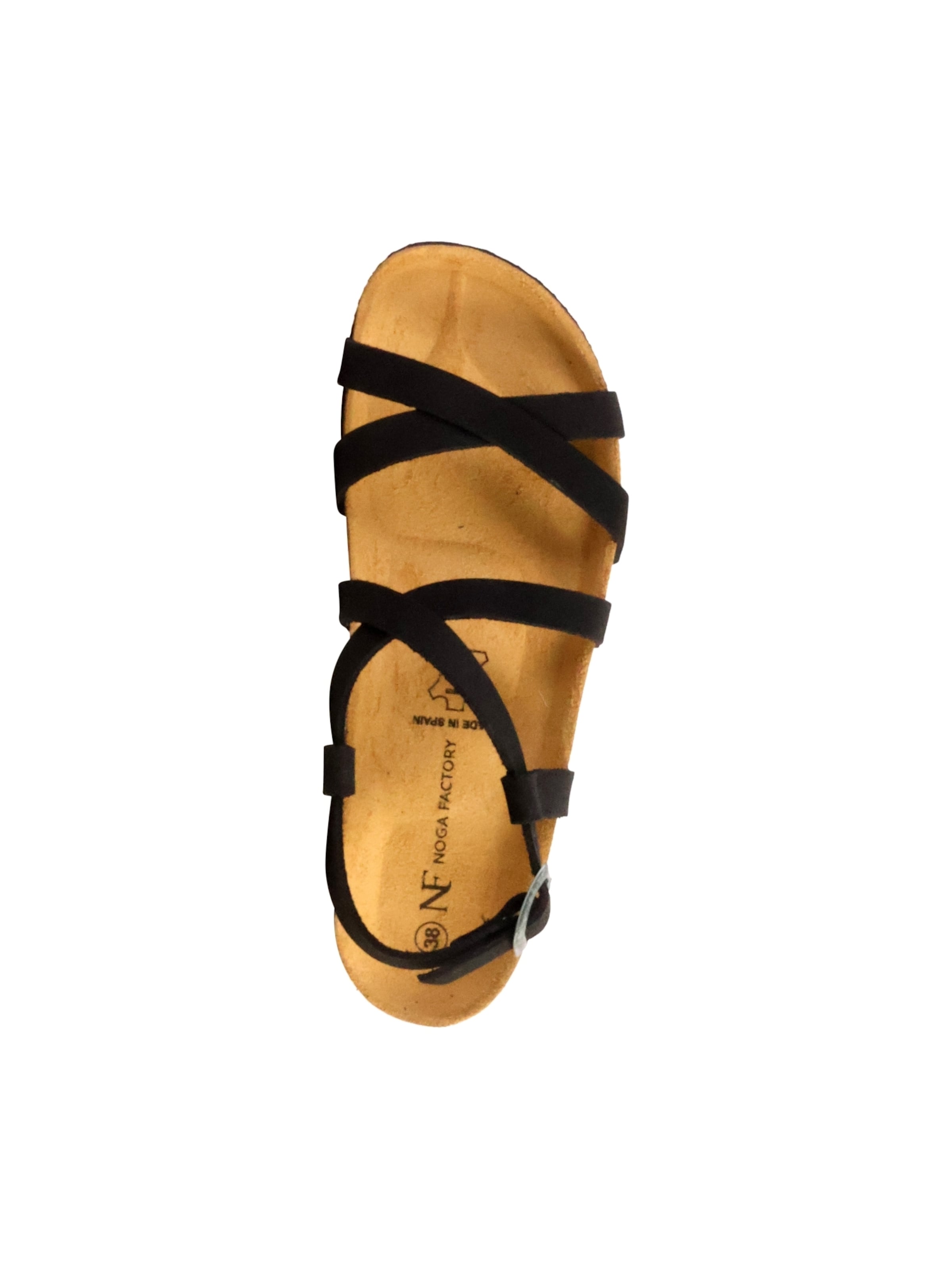 The Divine Factory - Sandalias en negro