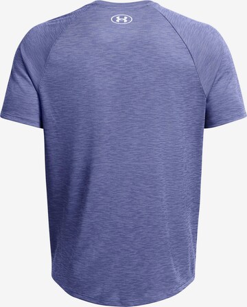 UNDER ARMOUR Funktionsshirt 'Tech Textured' in Lila