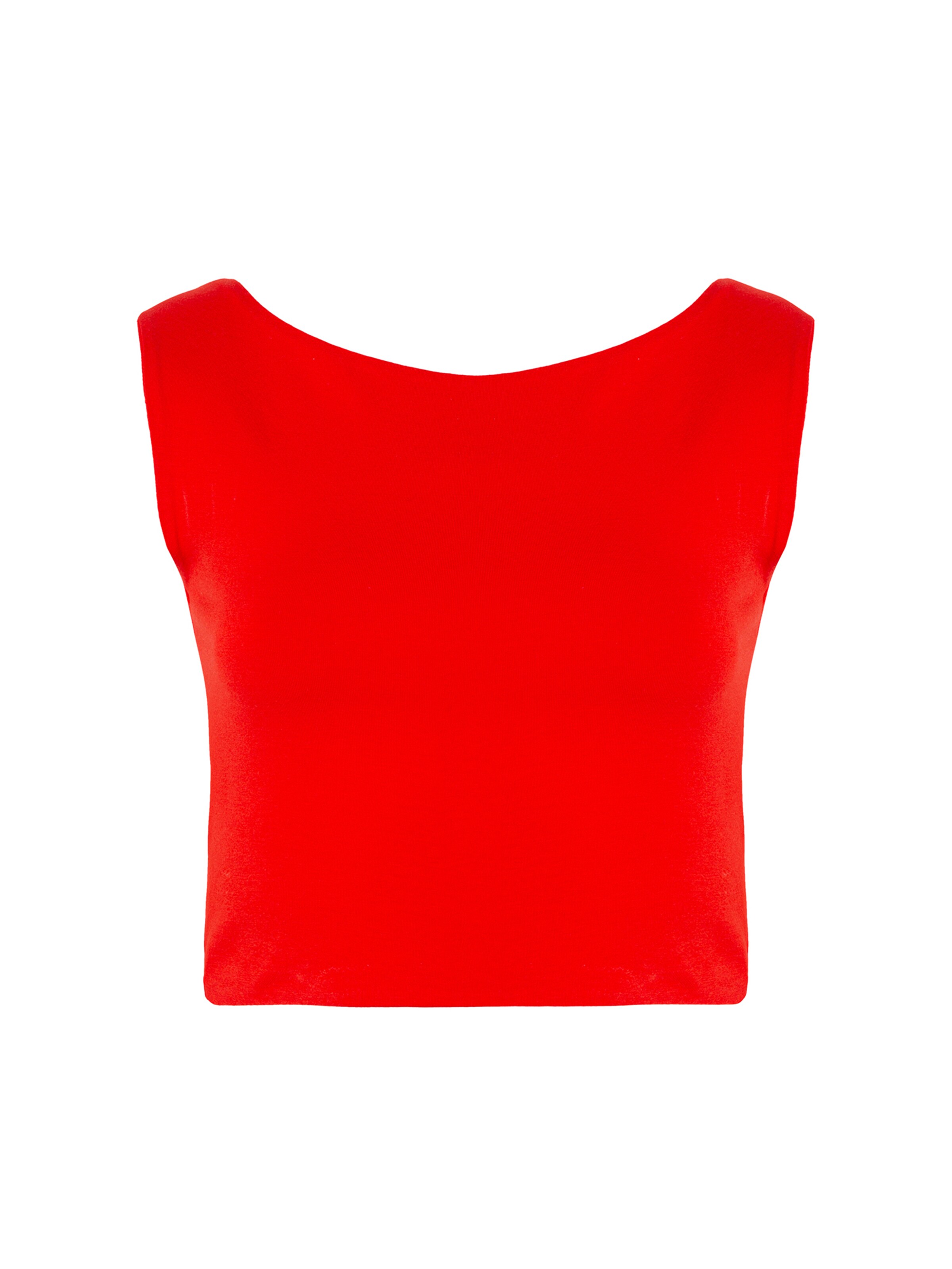 Mavi Top in Red: front