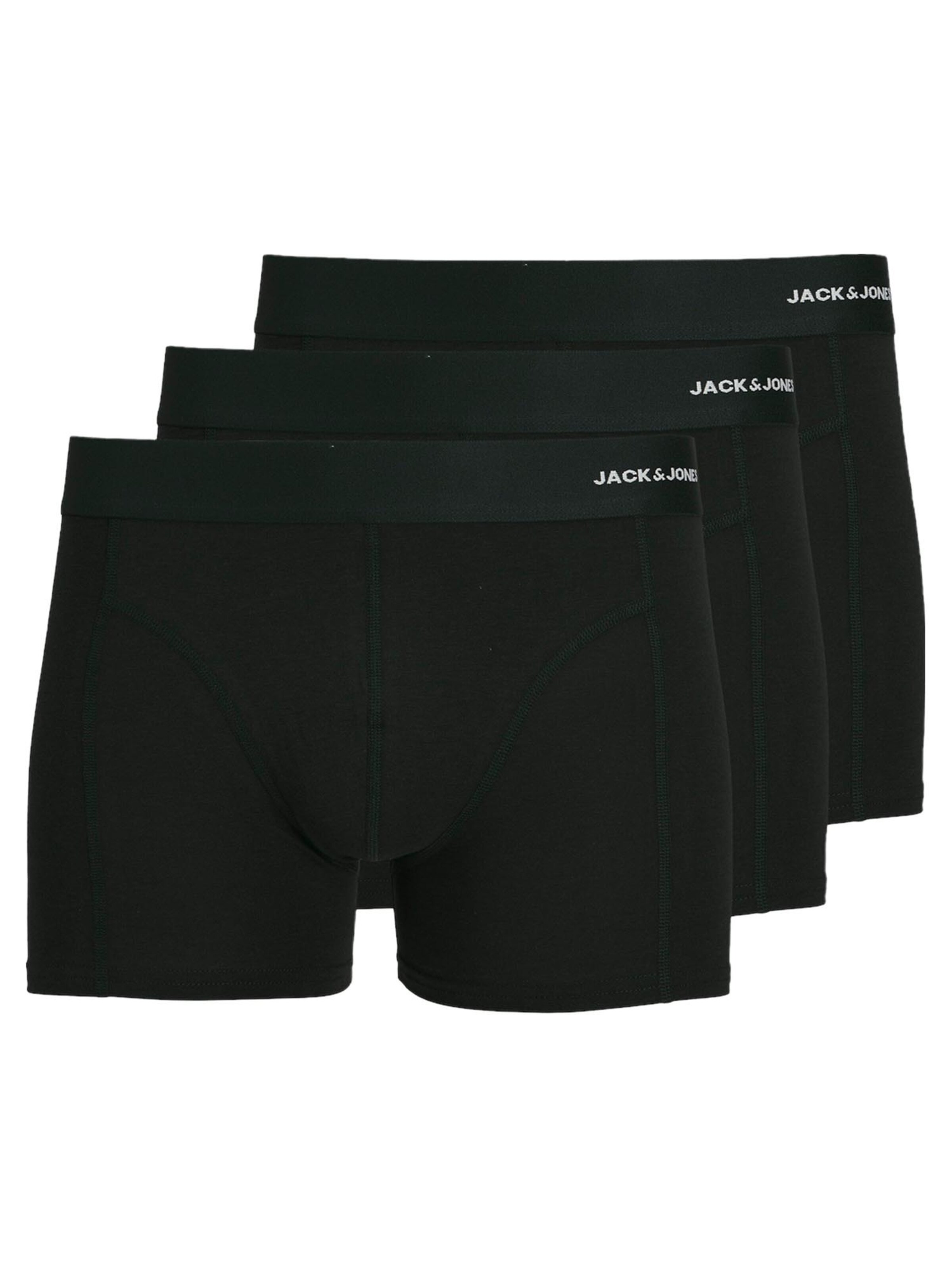 JACK & JONES Boxershorts 'Jacbasic'‌‌‌‌‌‌ in Schwarz: Vorderseite