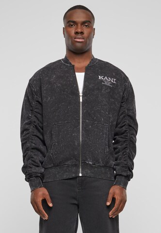 Karl Kani Sweat jacket in Black: front