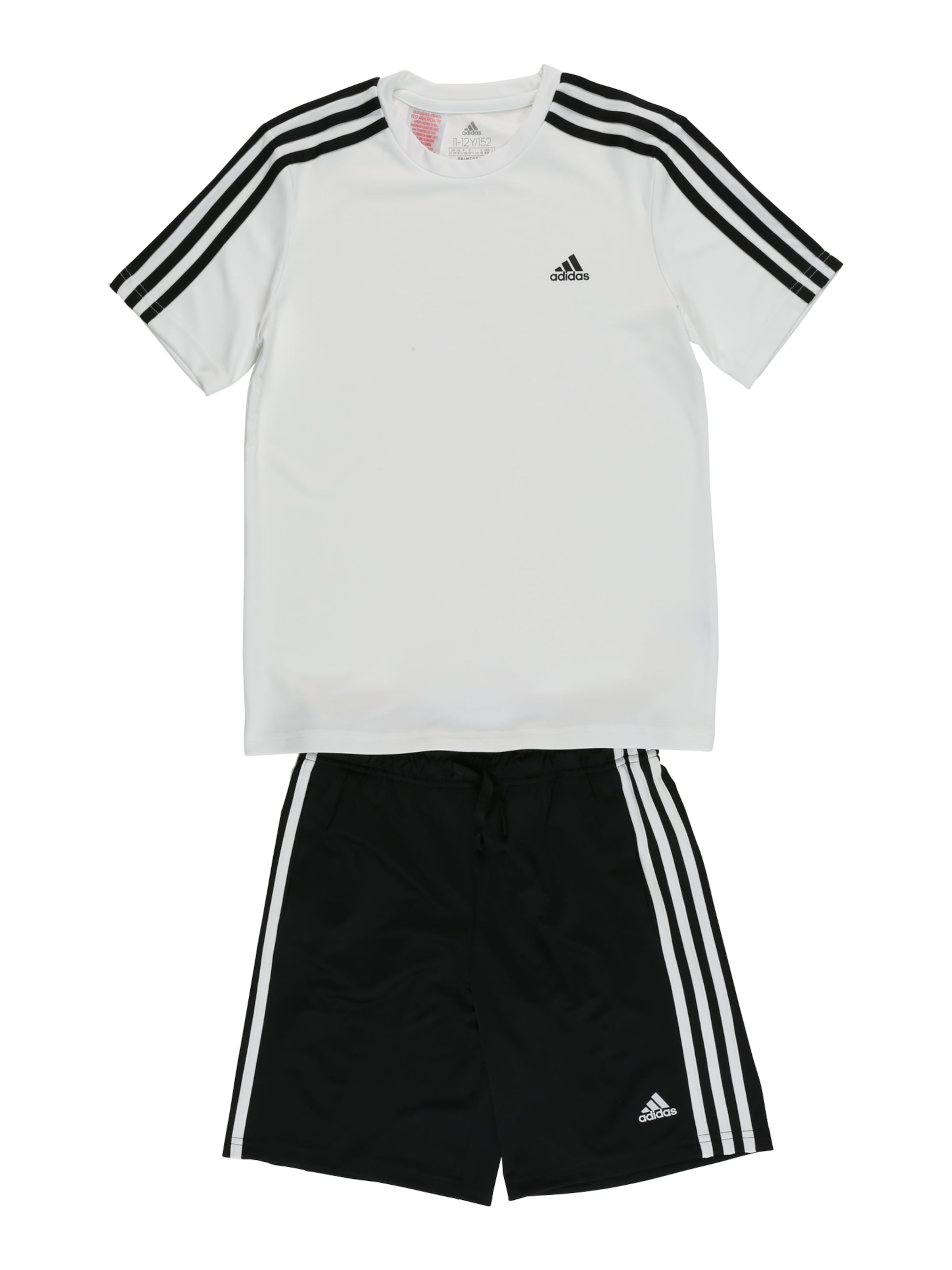 ADIDAS PERFORMANCE Sports Suit in White, Black | ABOUT YOU