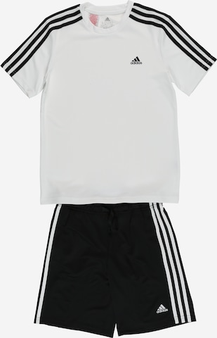 ADIDAS SPORTSWEAR Tracksuit 'Designed To Move And' in Black: front