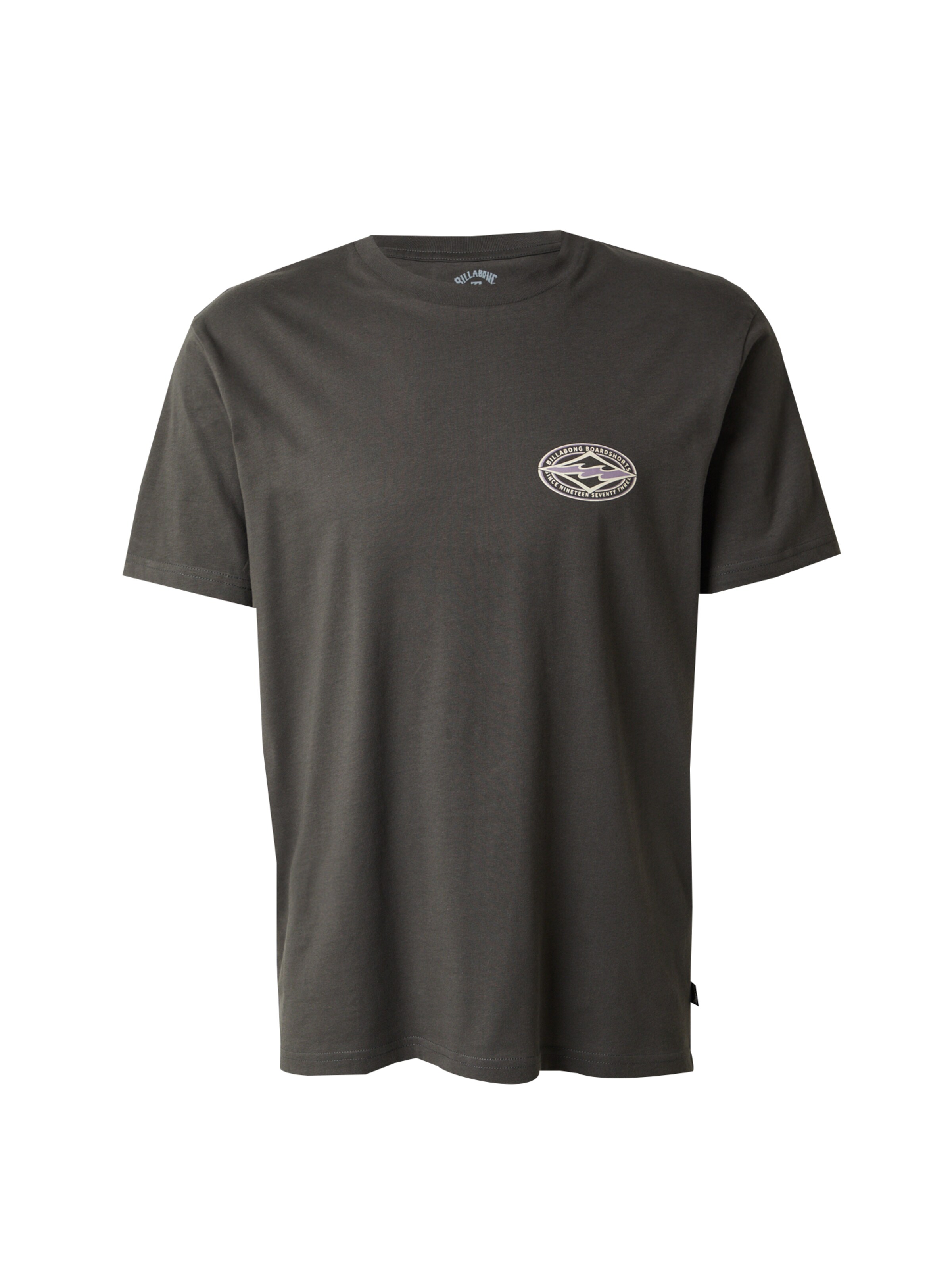 T-Shirt 'DIAMOND VISION' BILLABONG en gris : devant