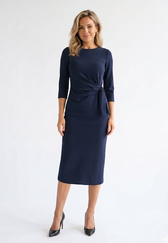 Anna Field Dress in Blue: front