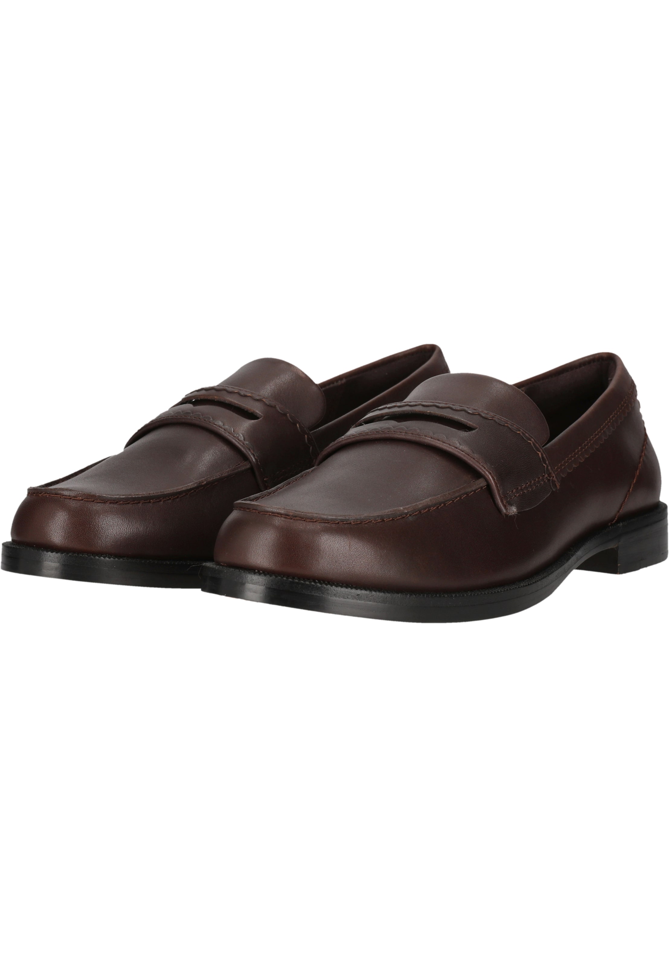 CLARKS Slipper 'Straven Edge' in Braun