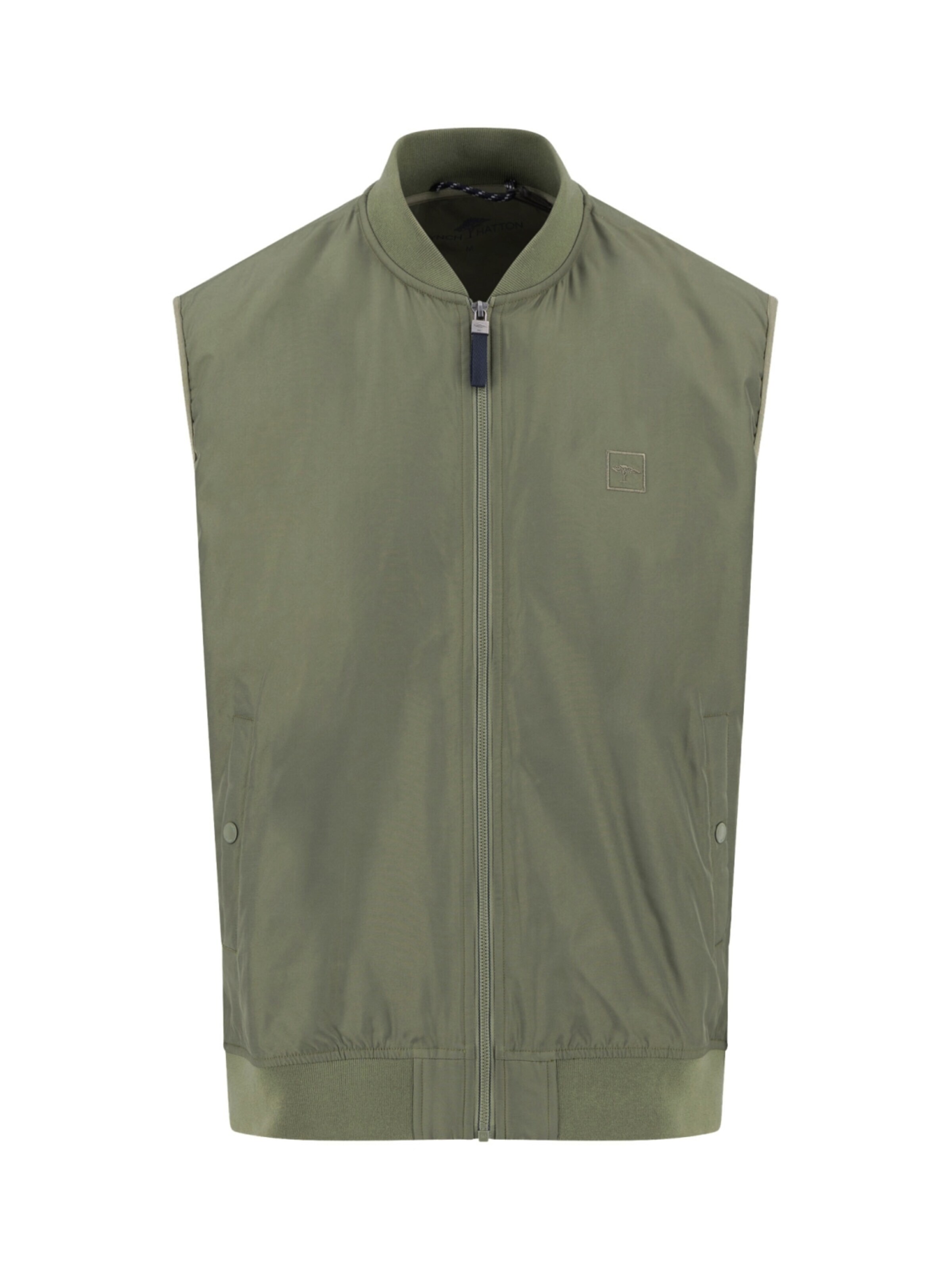 Fynch Hatton Sports Vest in Green: front