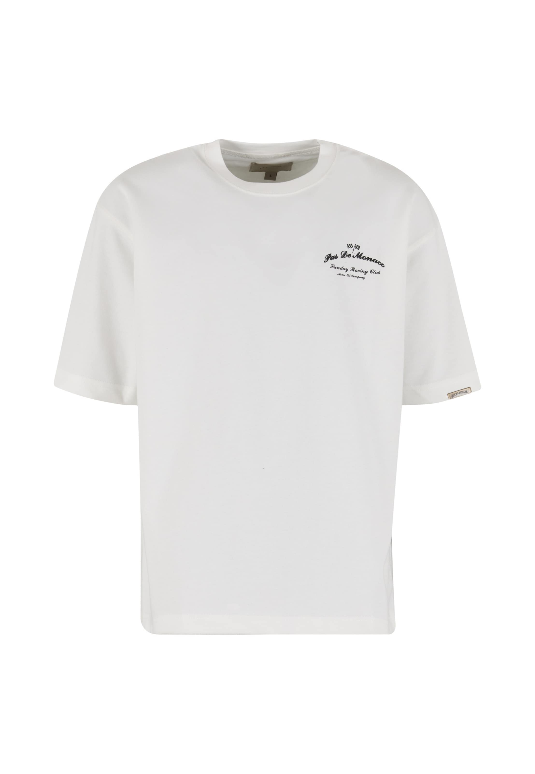 T-Shirt 'F40' Pas De Monaco en blanc : devant