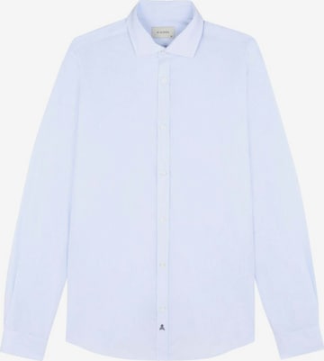 Coupe regular Chemise 'Fancy' Scalpers en bleu : devant