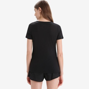 ICEBREAKER Performance Shirt 'ZoneKnit' in Black