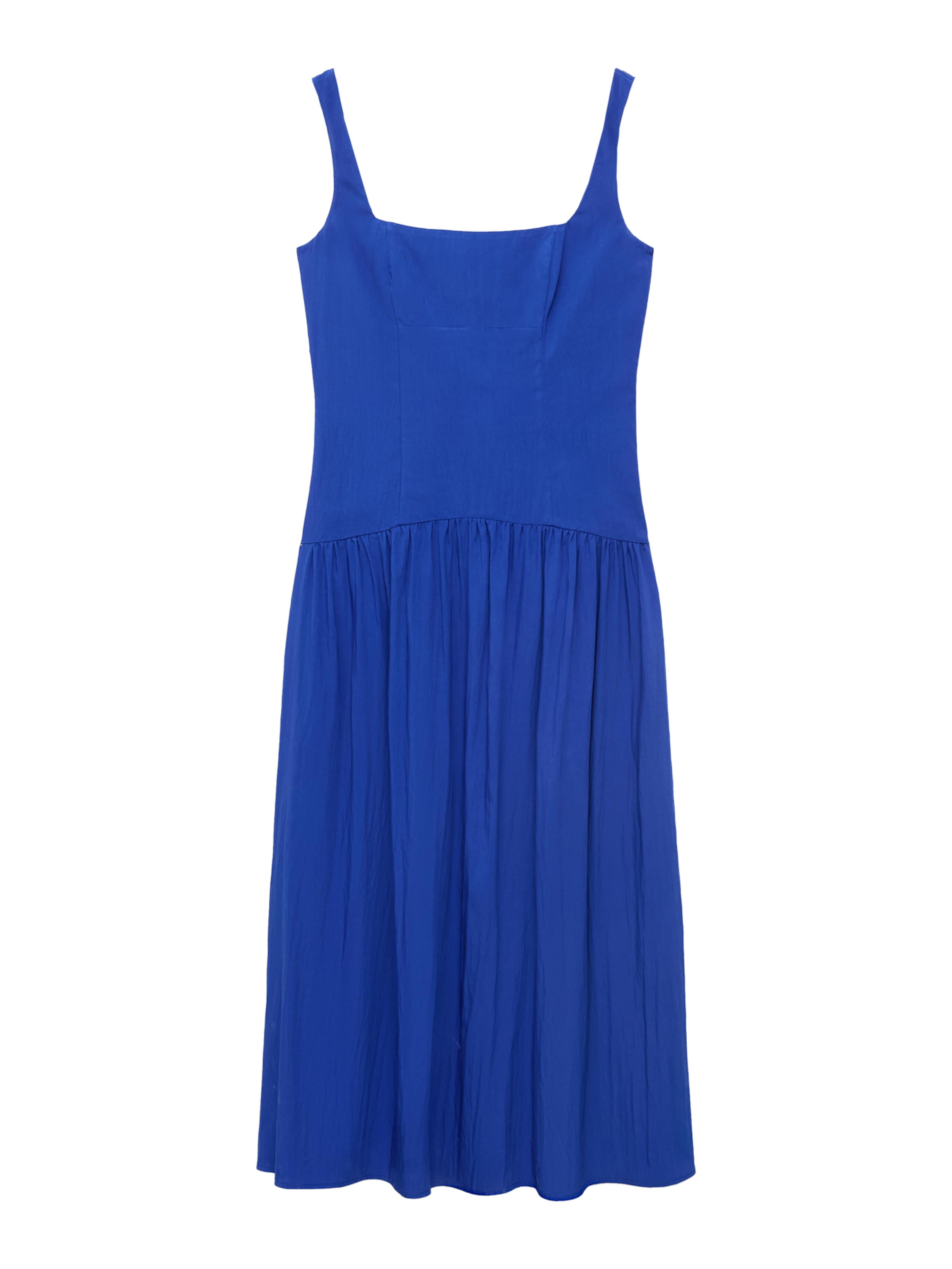 MANGO Kjole 'POLA' i blå: forside