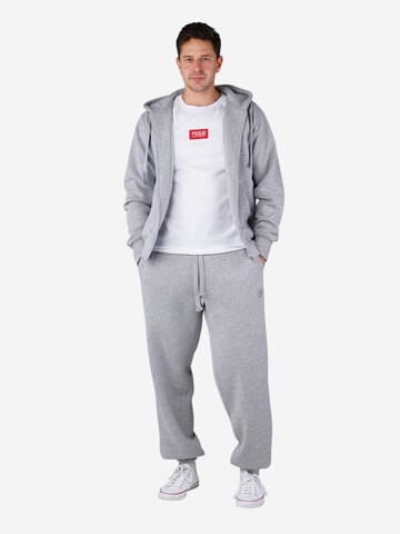 Picaldi Zip-Up Hoodie 'Hustle' in Grey