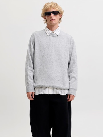 JACK & JONES Pulóver 'JORNORREBRO' - szürke: elől