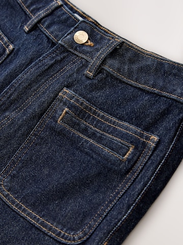 Next Wide leg Jeans in Blauw