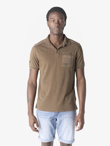 KOROSHI - Camiseta en marrón: frente